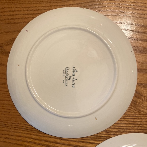 Vintage Raggedy Ann & Andy Ware by Crooksville USA 1940’s set of 2 Plates - Picture 8 of 12